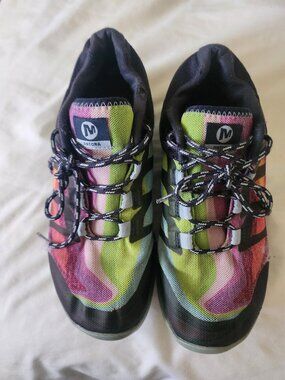 Merrell Womens Antora 2 Multicolor Trail Running Shoes